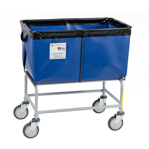 Elevated Basket Truck, Vinyl, 4 Bushel, Blue